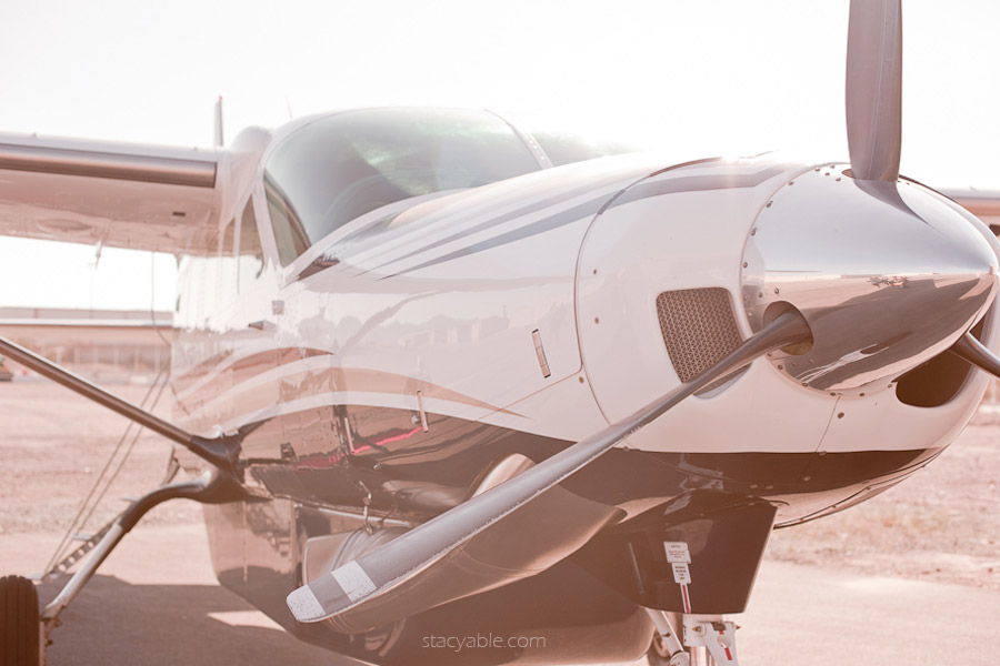 airplane hanger las vegas destination wedding photographer