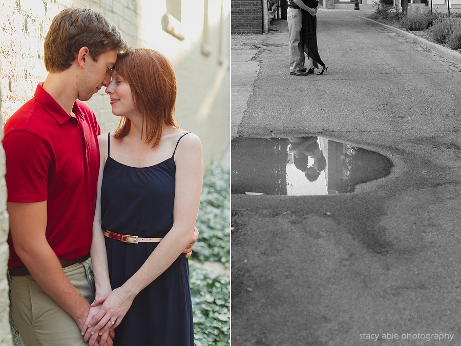 indianapolis engagement photography with a cat - midwest wedding photographer
