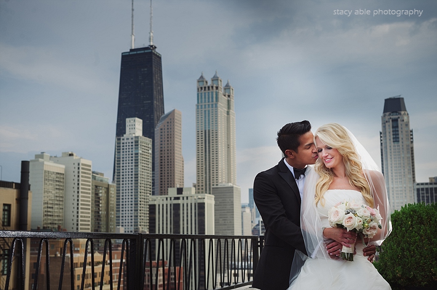 Chicago Public Hotel Wedding: Cate and Jerome