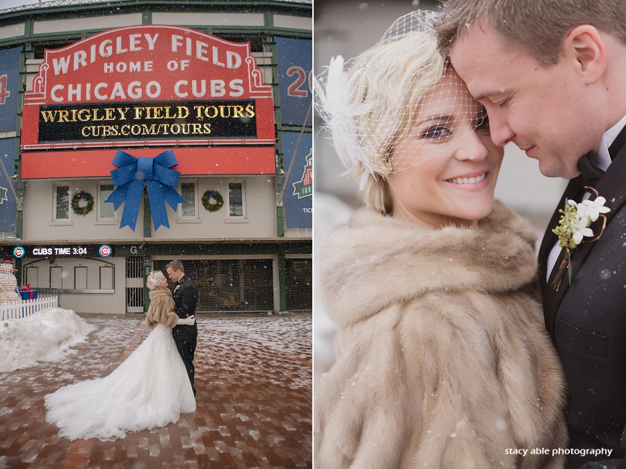 Chicago University Club Winter Weddingphotography - Midwest Wedding Photographer