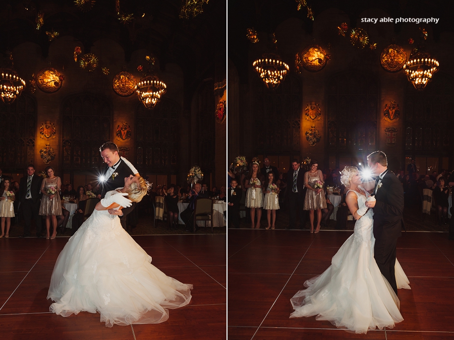 Chicago University Club Winter Weddingphotography - Midwest Wedding Photographer