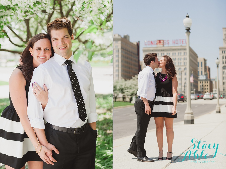 Millenium Park Chicago Engagement and Wedding Photographers