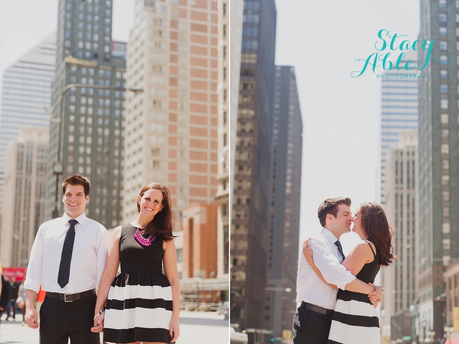 Millenium Park Chicago Engagement and Wedding Photographers