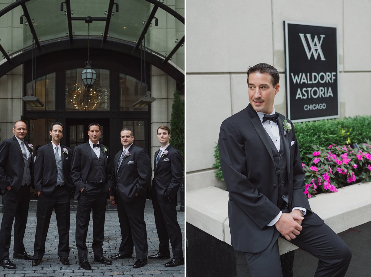 Waldorf Astoria Chicago Wedding Photography by Stacy Able Photography