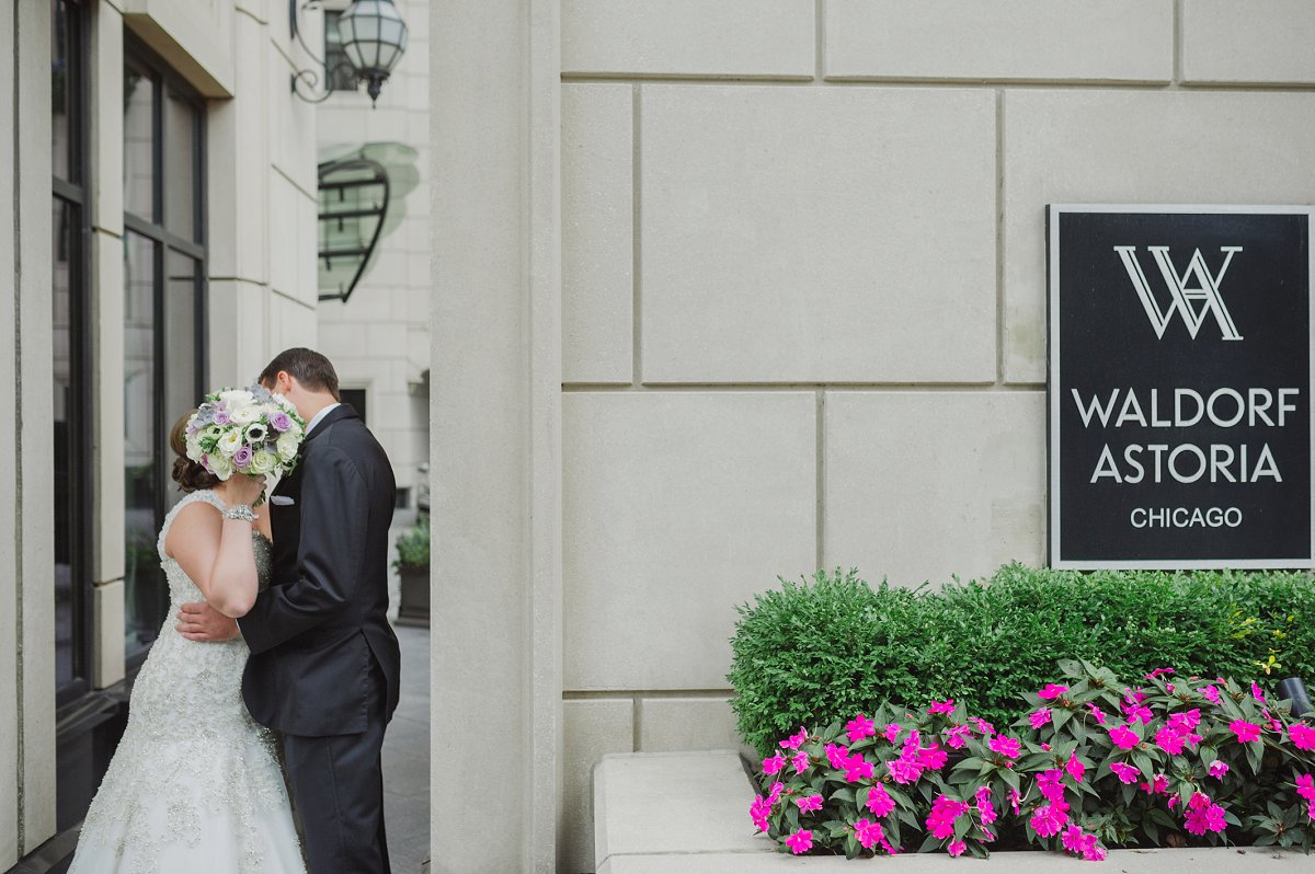 Waldorf Astoria Chicago Wedding Photography by Stacy Able Photography
