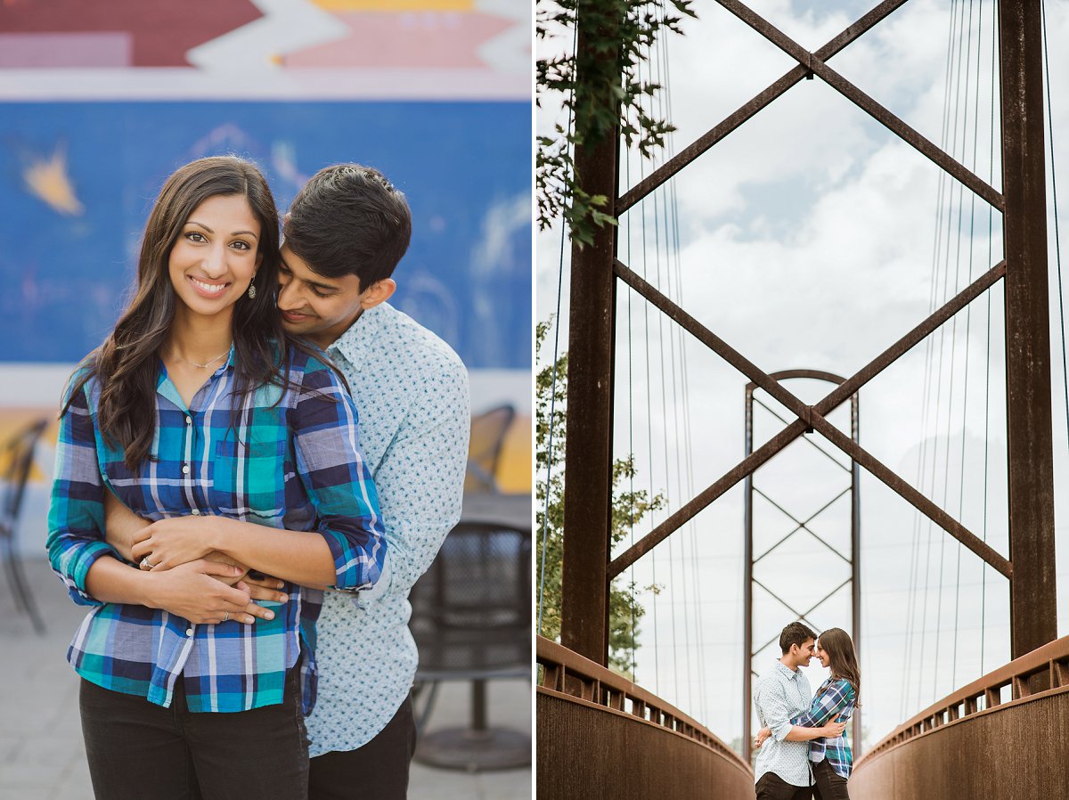 Indianapolis engagement portrait photographer