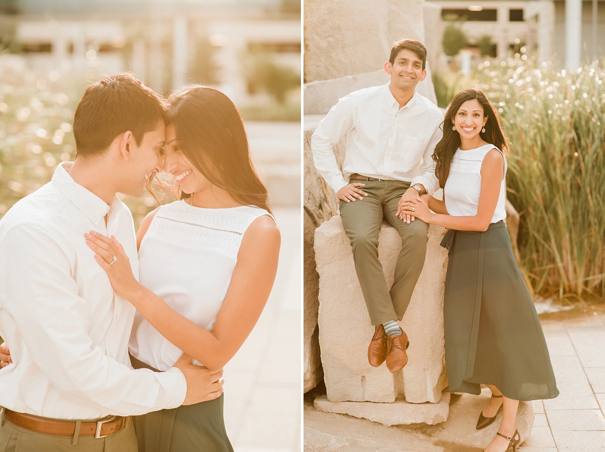 Indianapolis engagement portrait photographer