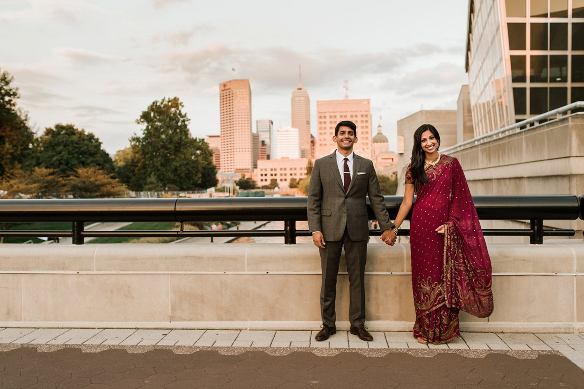Indianapolis engagement portrait photographer
