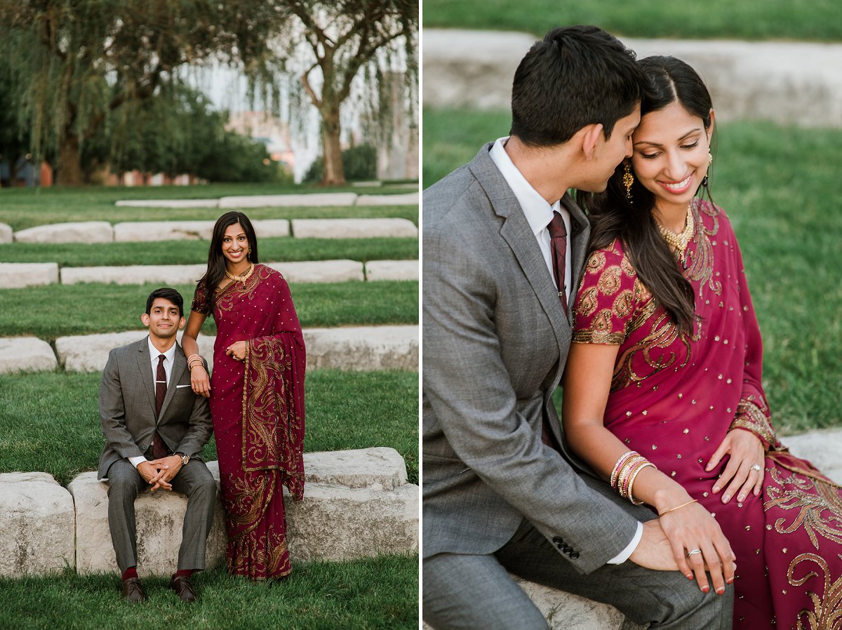Indianapolis engagement portrait photographer