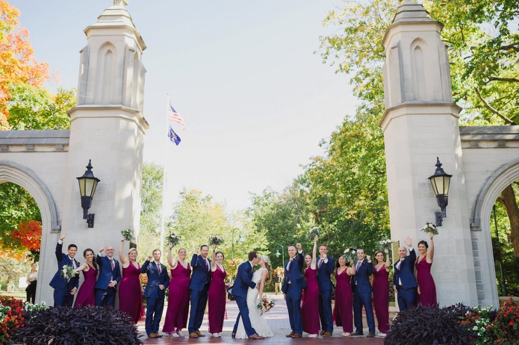 IU Bloomington Indiana Wedding Photographer