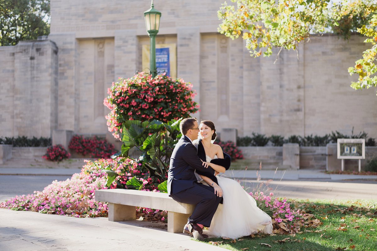 the loft at walnut hill fall IU rosewell house indianapolis wedding photography