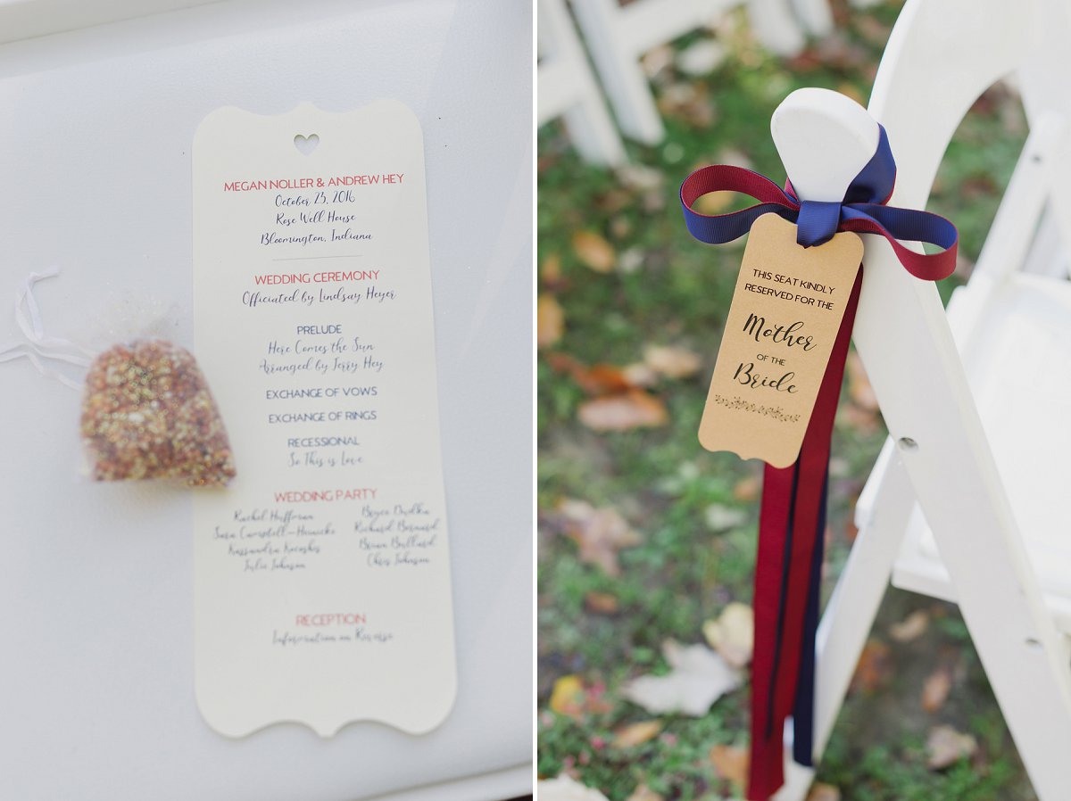 the loft at walnut hill fall IU rosewell house indianapolis wedding photography