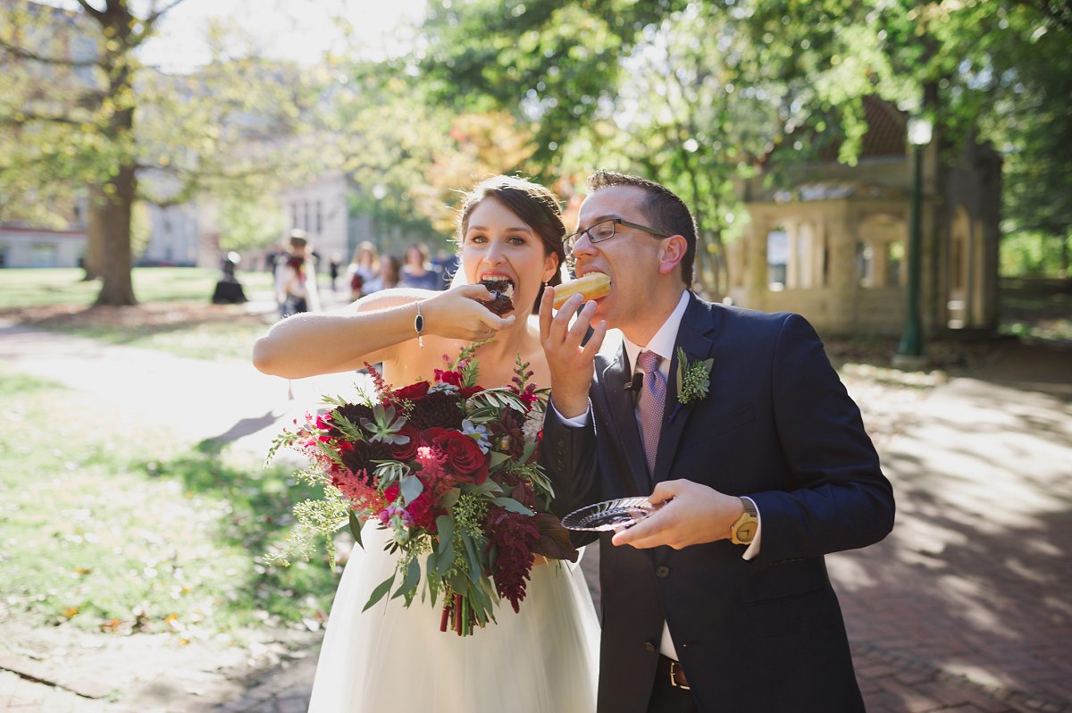 the loft at walnut hill fall IU rosewell house indianapolis wedding photography