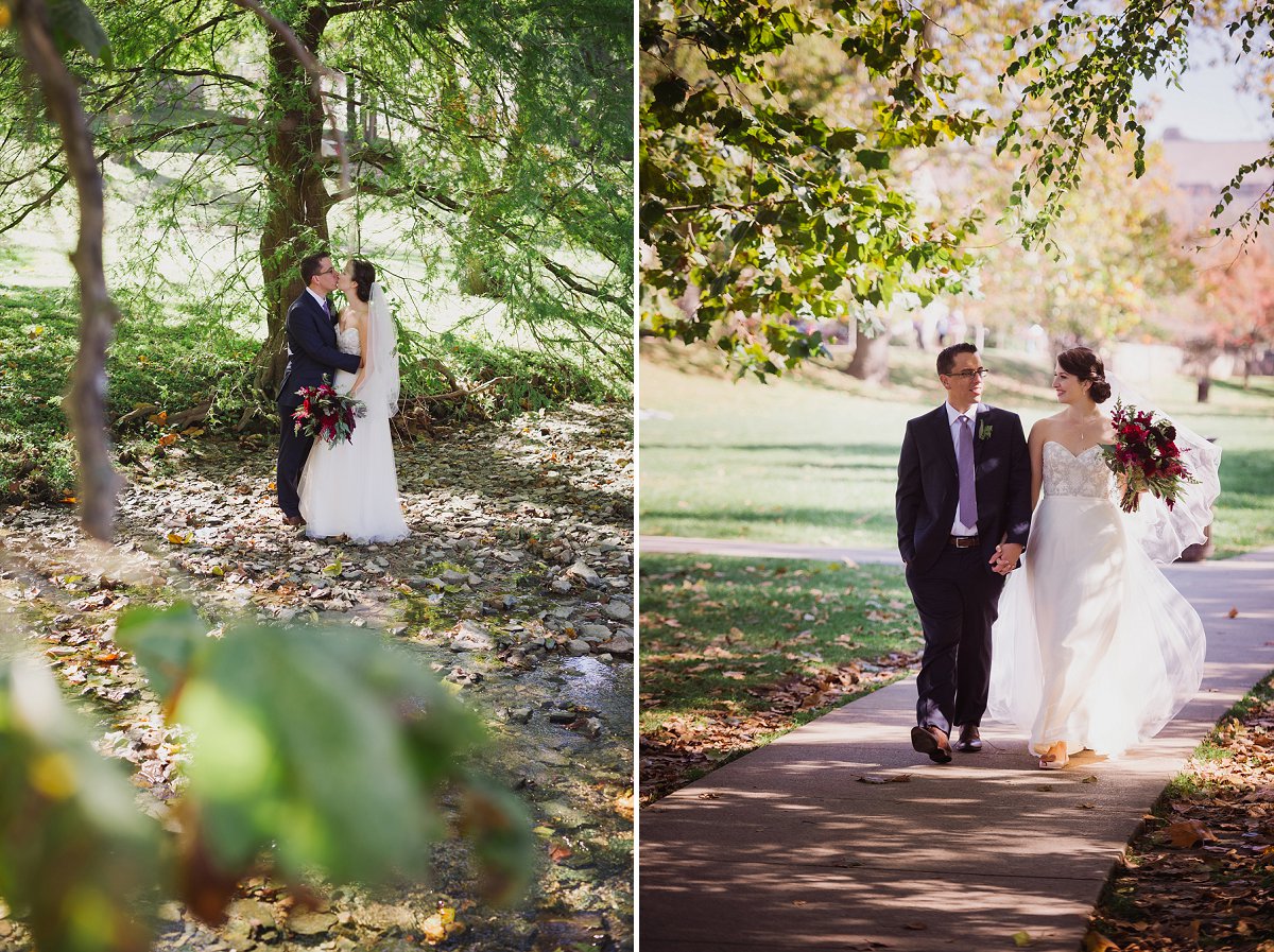 the loft at walnut hill fall IU rosewell house indianapolis wedding photography