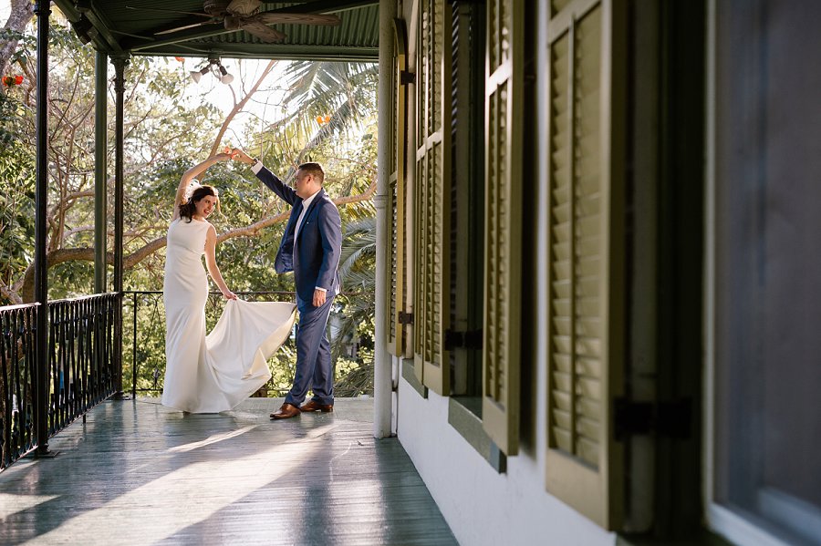 Hemingway House Key West Wedding