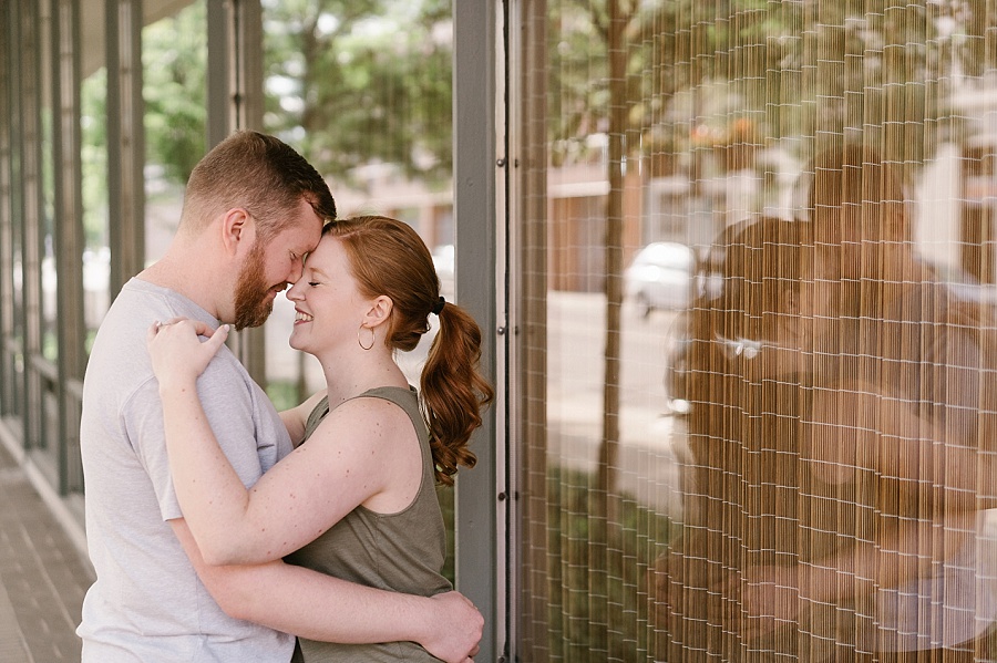 Columbus Indiana Spring Engagement Portraits
