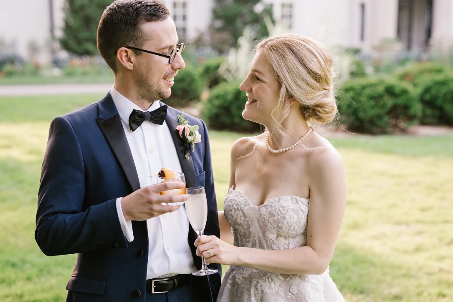 Newfields Summer Alfresco Wedding
