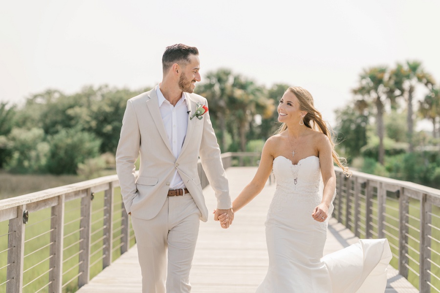 Charleston South Carolina Summer Boat Wedding