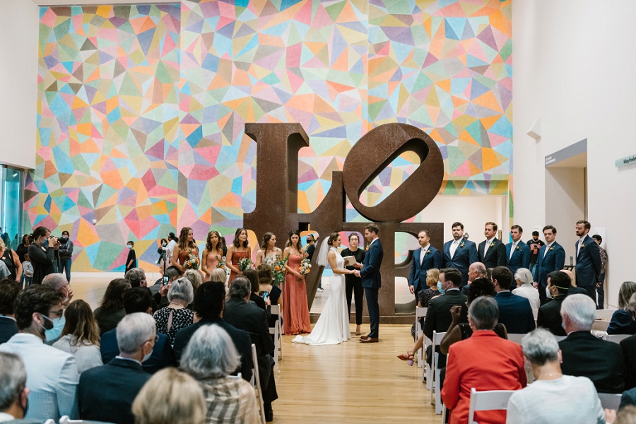 Newfields Summer Wedding