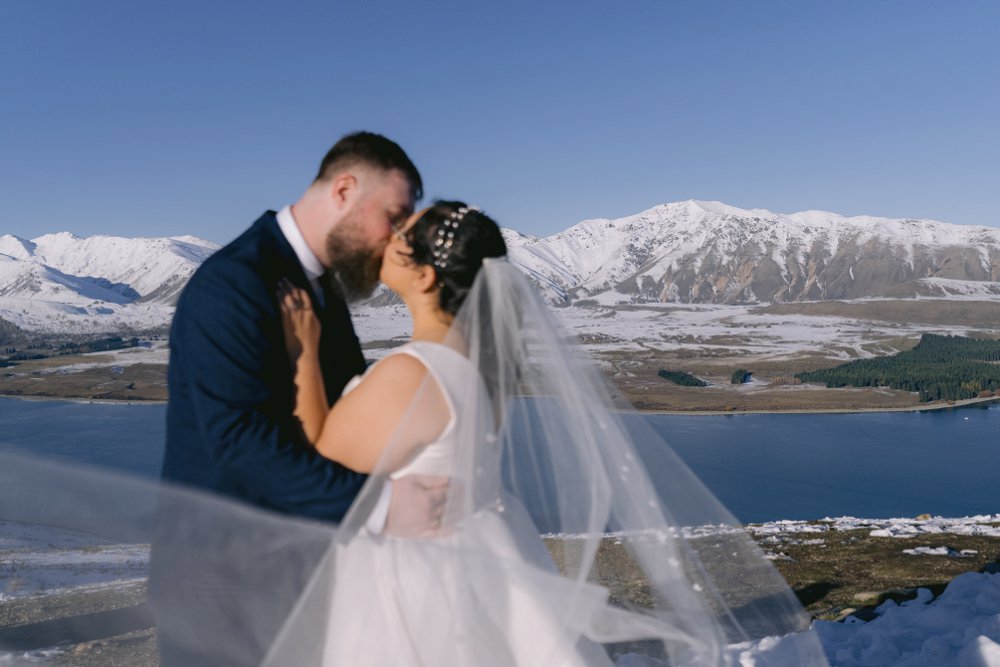 Lake Tekapo New Zealand Wedding