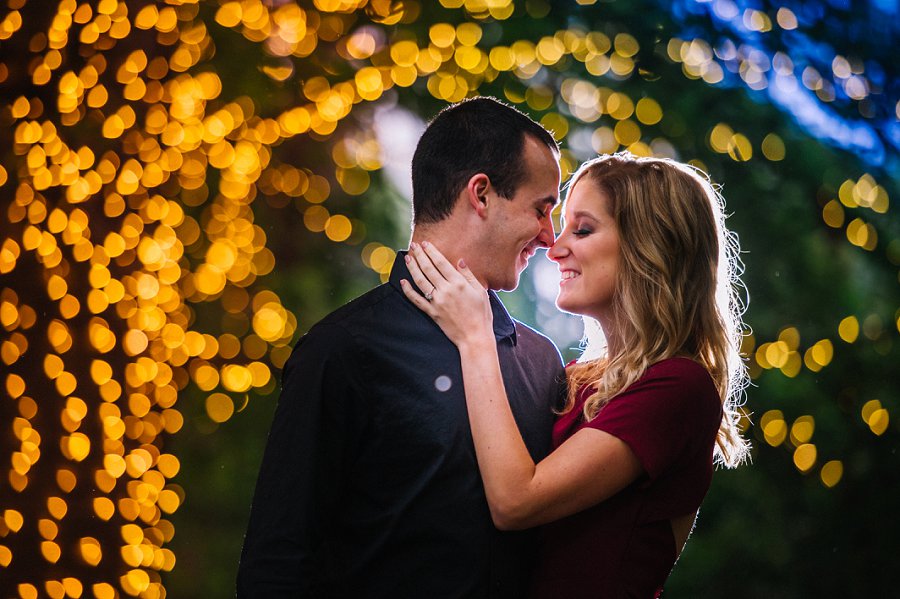 Couple posing together for a photo