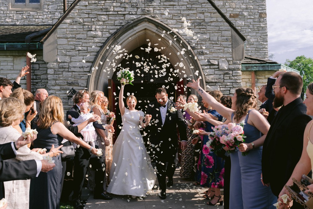 Omni Severin Hotel & Trinity Church Indianapolis Wedding
