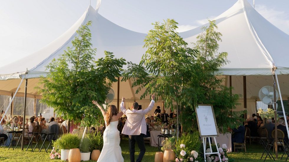 Ellie & Grant’s Flower Farm Wedding in Indiana